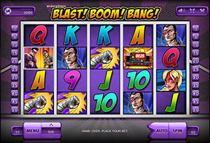 Blast boom bang slot game