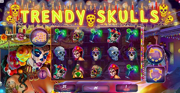 Trendy Skulls Slots