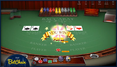 bitcoin baccarat