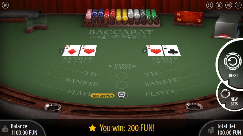 bitcoin baccarat